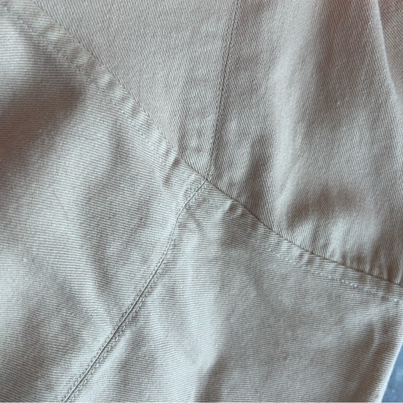 Metiseko Sesame Cashew Blouson 100% Organic cotton jacket. Cargo pockets. Crop - Picture 10 of 16
